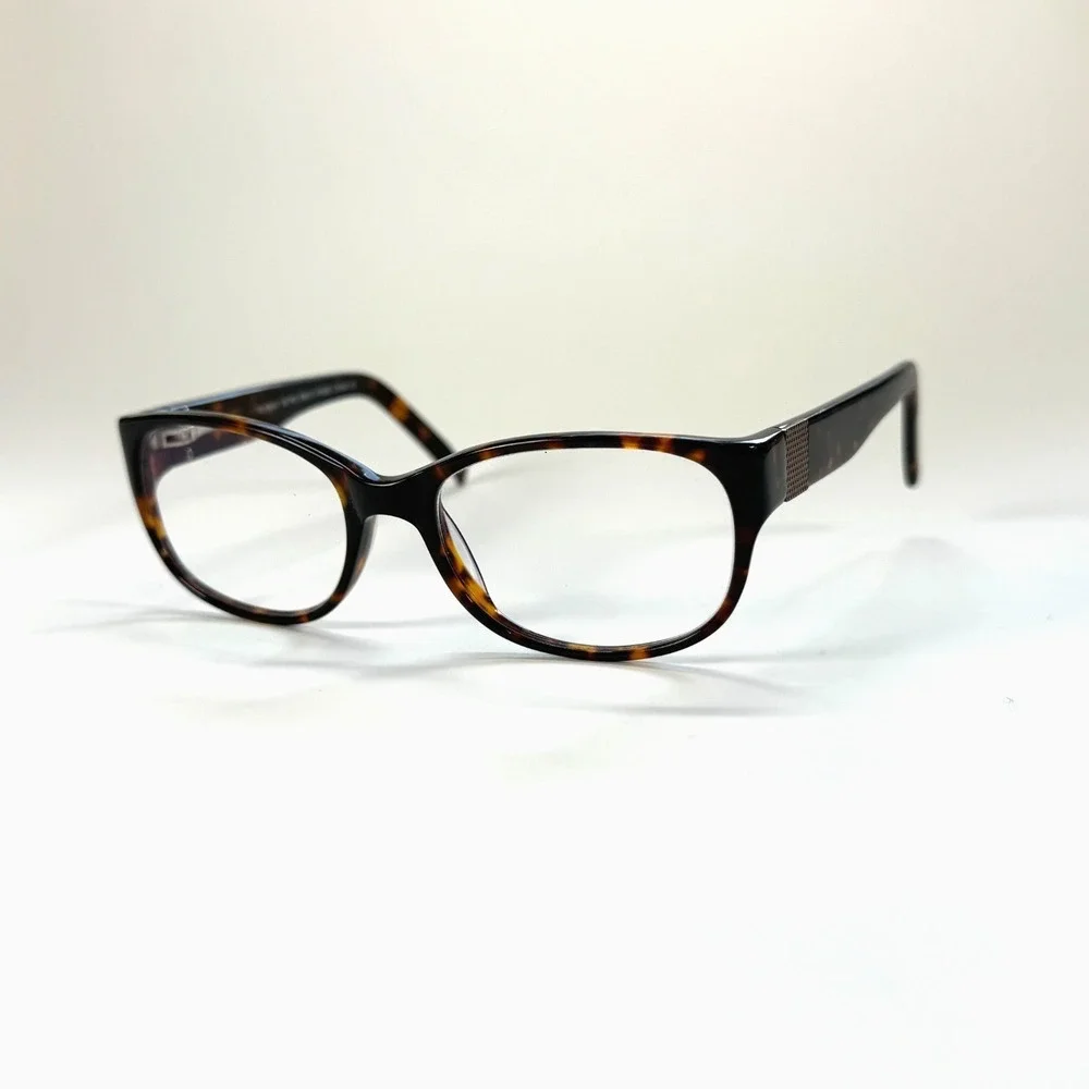 RUNWAY RETRO RR610 Eyeglasses Frame Only 50-17-130 Tortoise Shell Brown Full Rim
